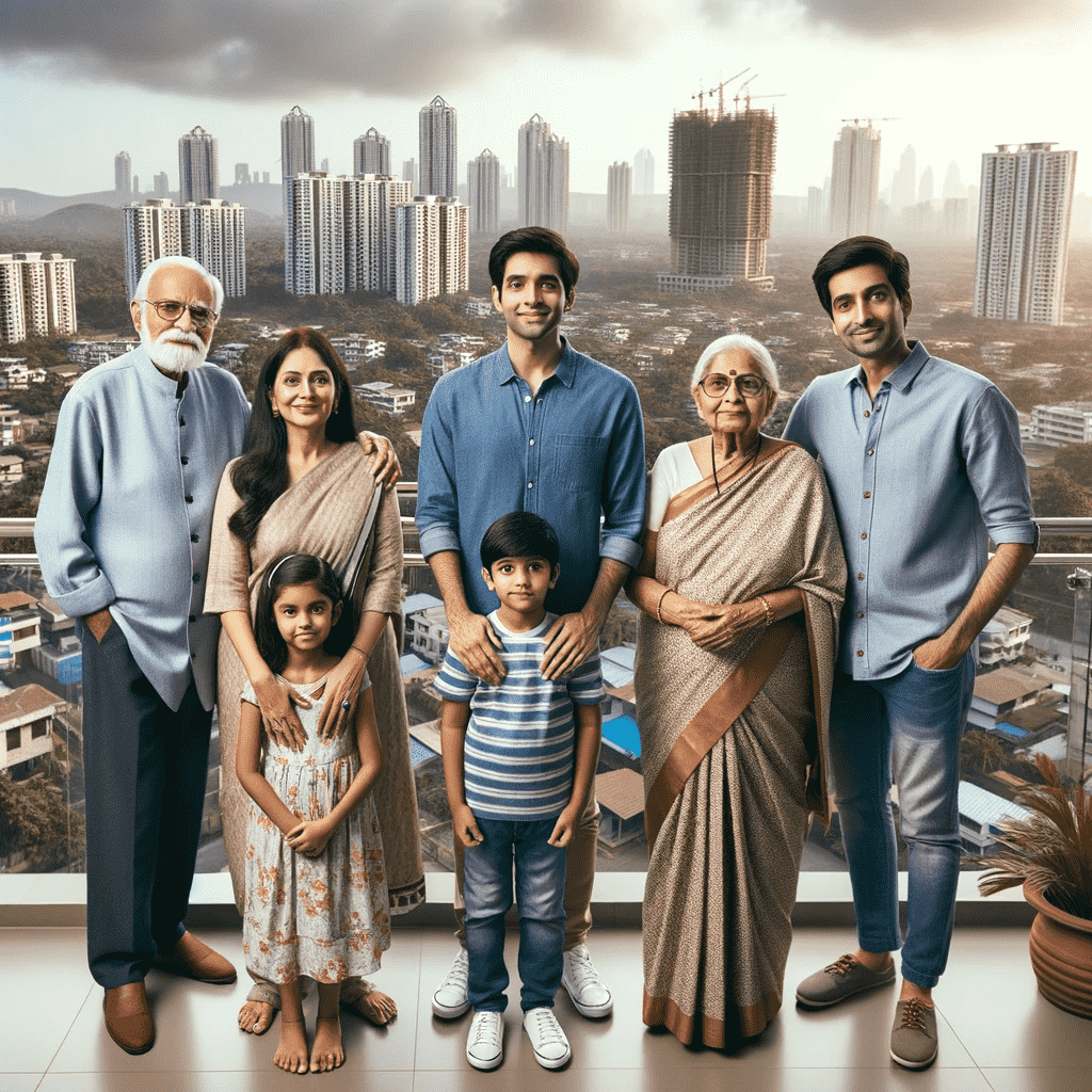 ndian-family-comprising-a-middle-aged-couple-their-elderly-parents-and-two-kids-standing-in-the-balcony-of-their-Legacy-Lifespace-apa.png