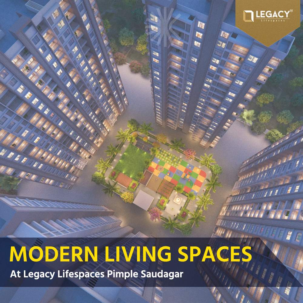 Modern Living Spaces at Legacy Lifespaces Pimple Saudagar